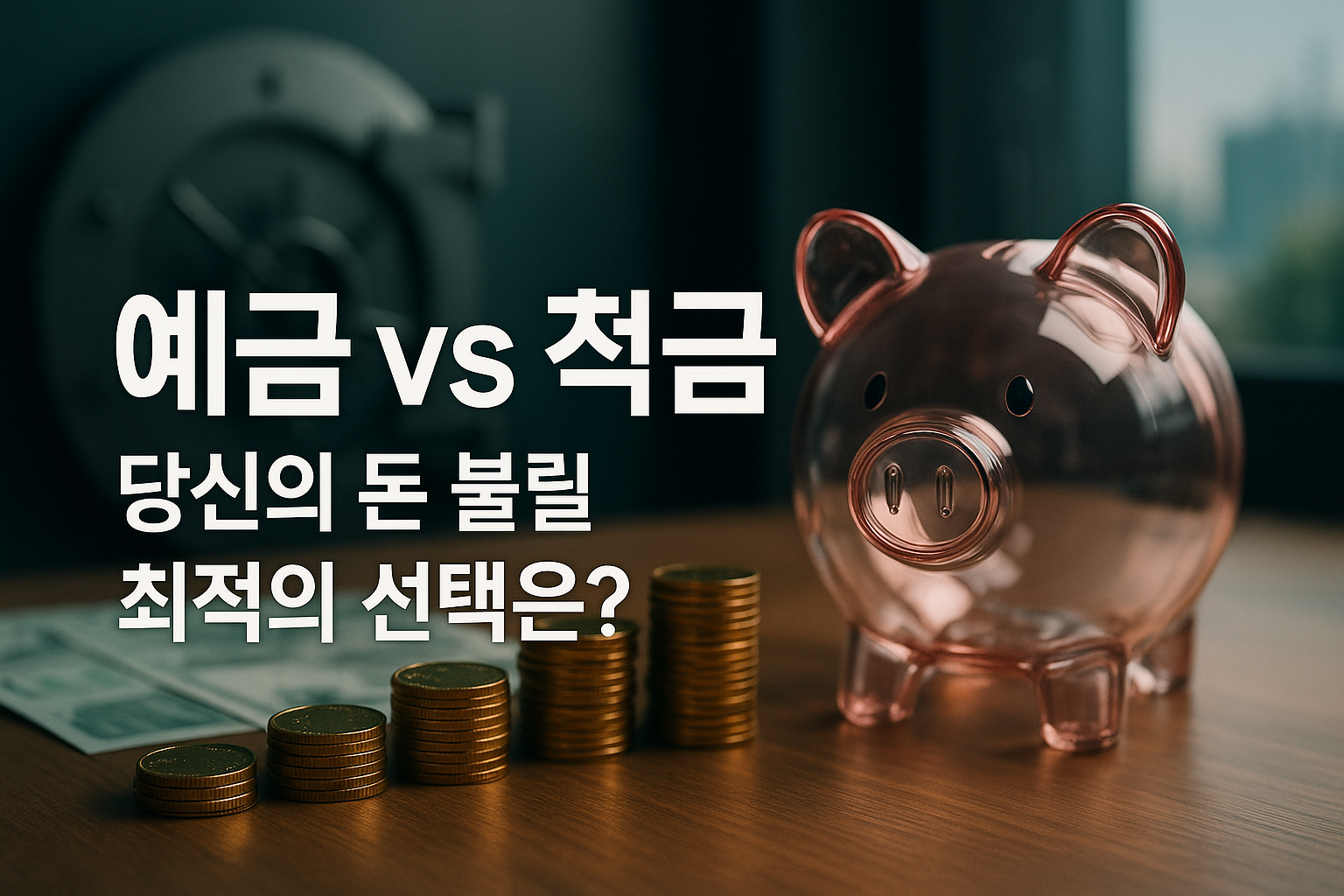 예금 vs 적금, 당신의 돈 불릴 최적의 선택은
