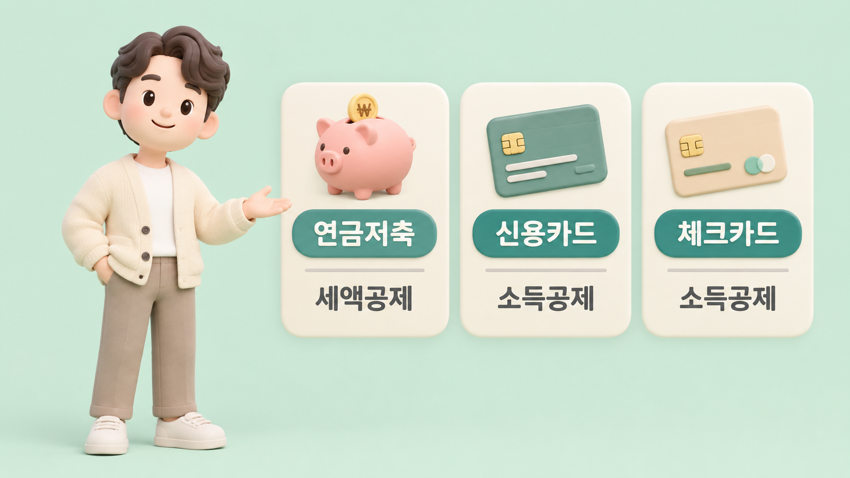 항목별 절세액 카드