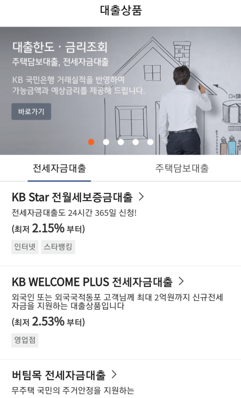 KB-국민은행-대출상품
