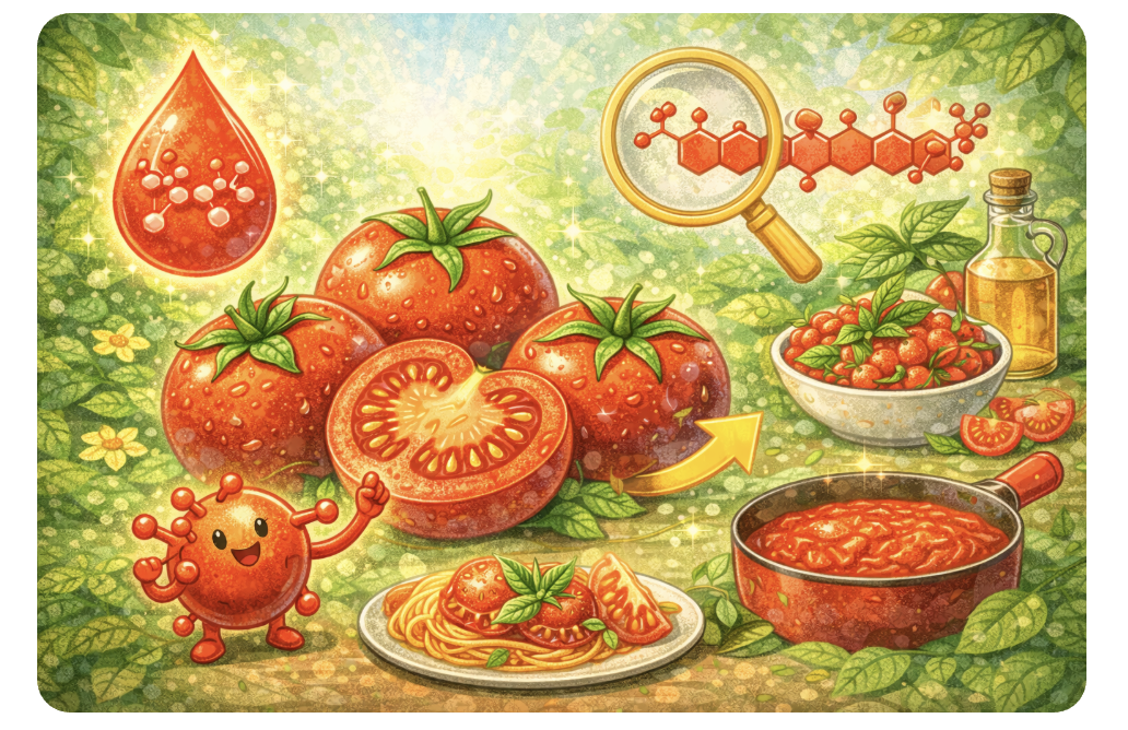 토마토 라이코펜 성분과 영양소