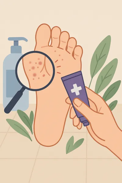 발바닥 각질 벗겨짐 초기 증상