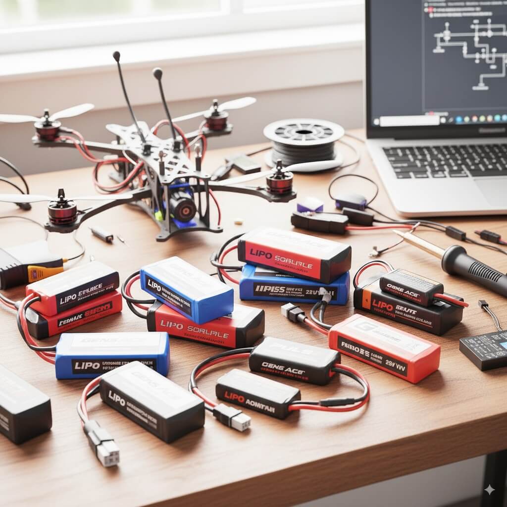 DIY 드론의 핵심! 리튬 폴리머 배터리(LiPo)의 모든 것