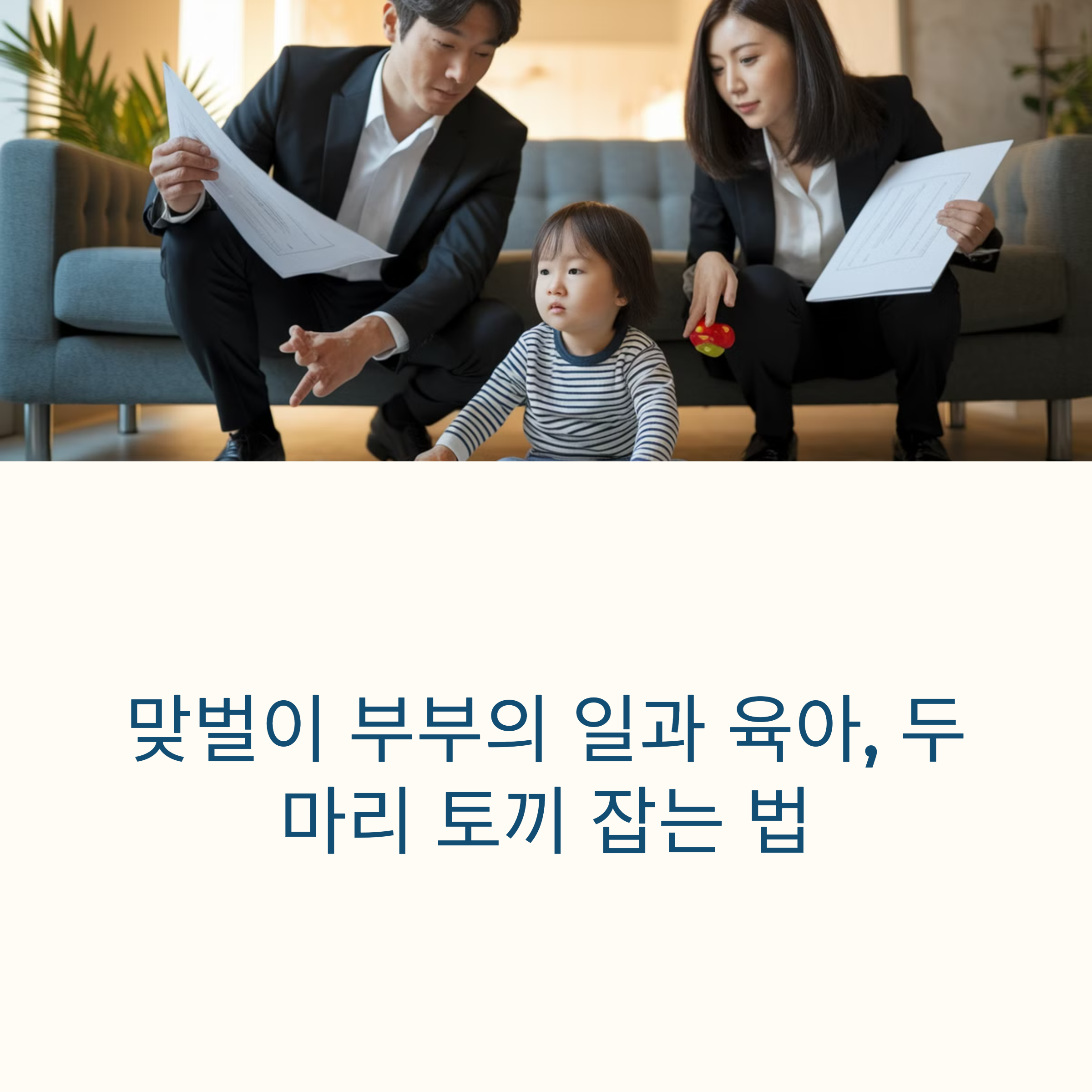 맞벌이 부부 육아