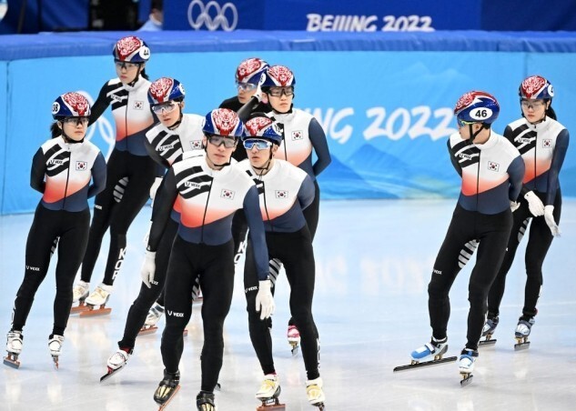 대한민국 쇼트트랙 선수들 사진