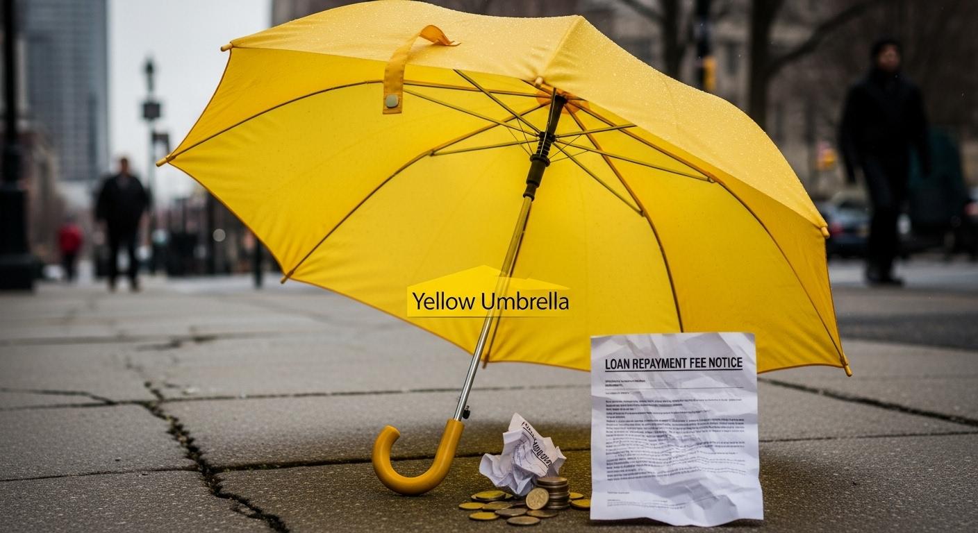 노란우산 대출 상환 수수료