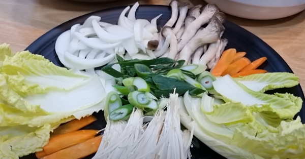 야채 준비