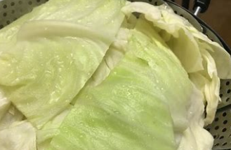 양배추 삶기, 양배추 찌는 시간