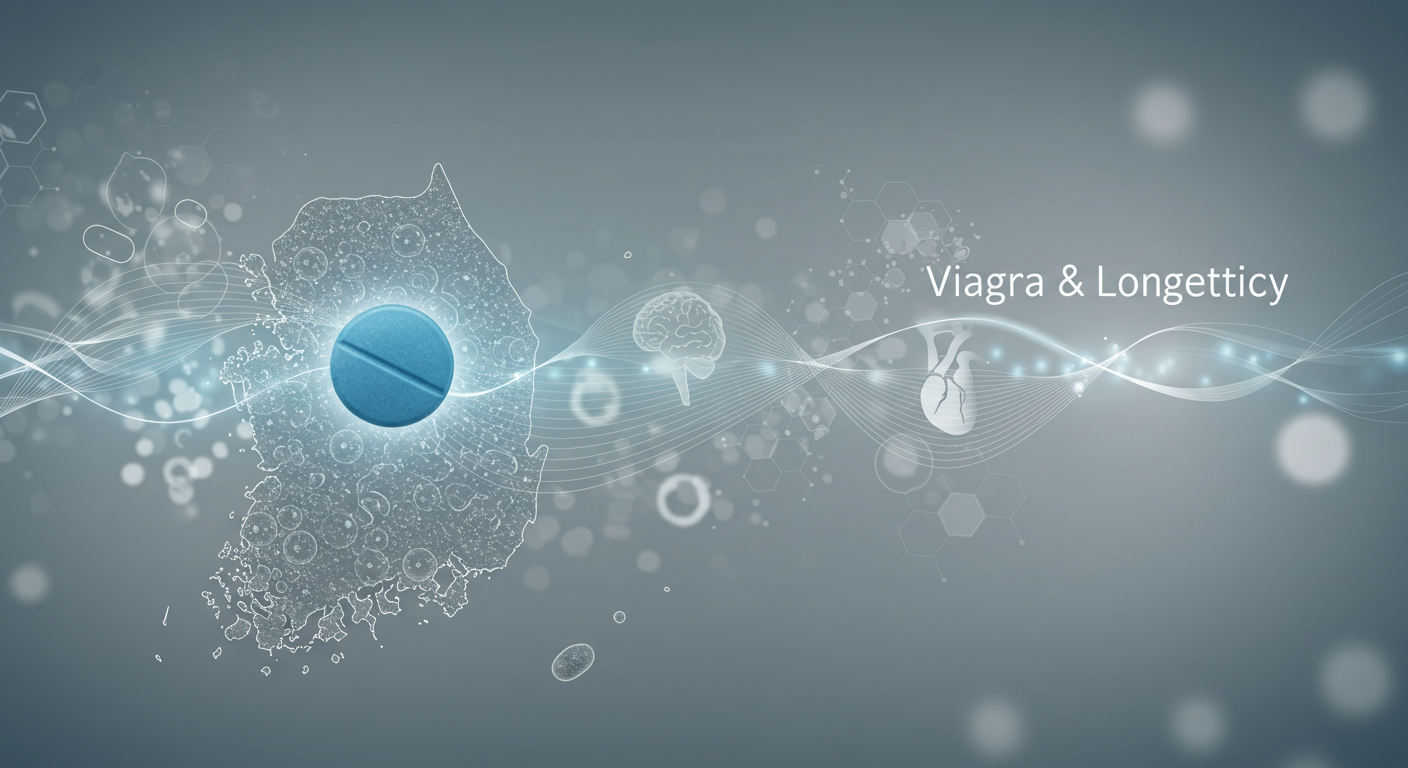 비아그라가 수명 연장의 열쇠? 놀라운 최신 연구 결과 총정리