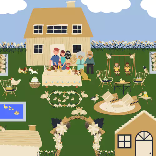 행복한 가족의 모습