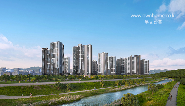 더샵 신문 그리니티 2차 투시도