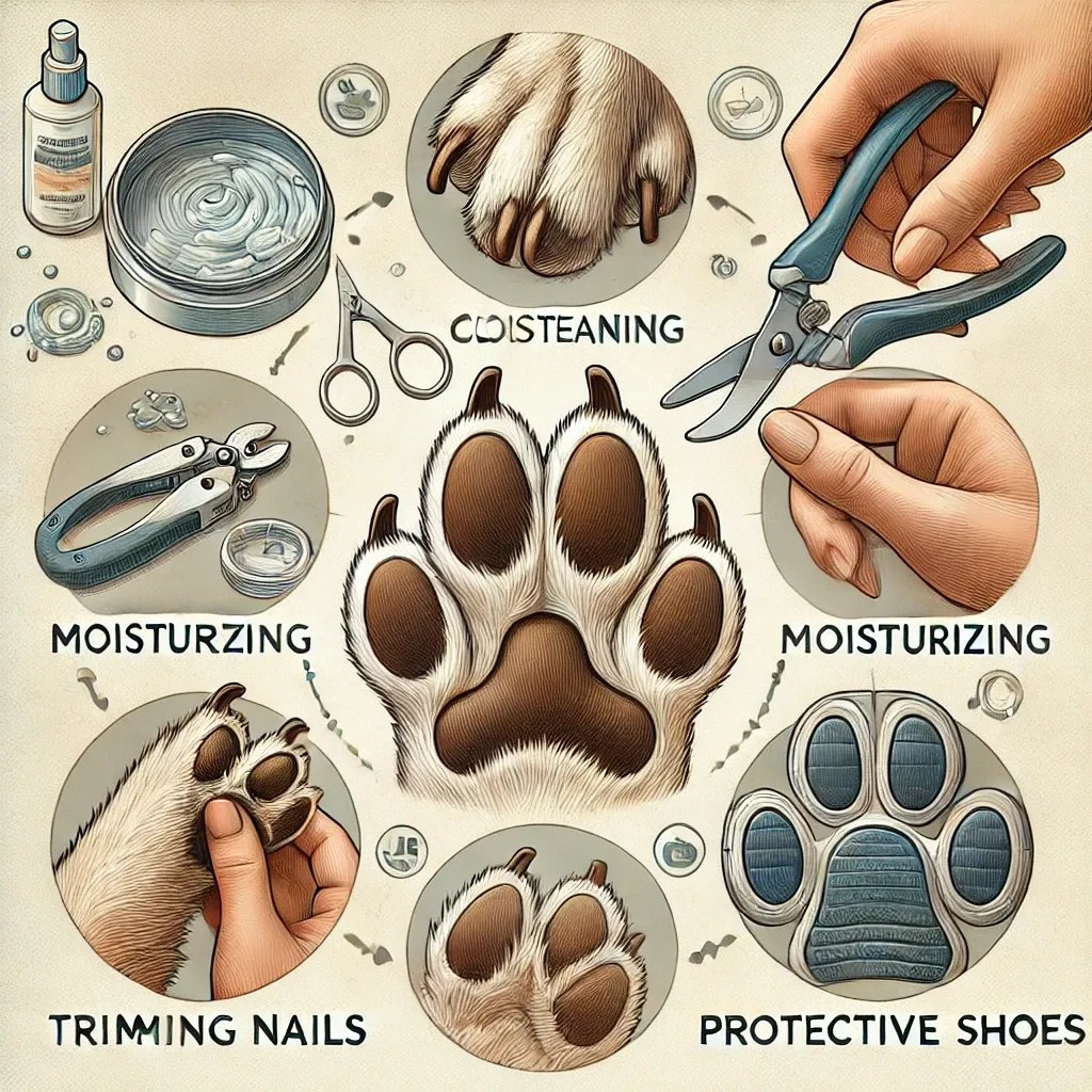 강아지 발바닥 껍질 관리법: 발바닥 보호와 건강을 위한 필수 가이드