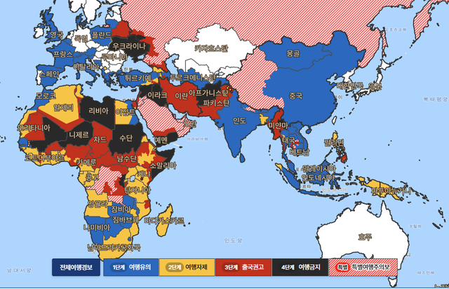 레바논 여행금지 지정 이유 미국 국무부 지역 확대 "즉시 이동"