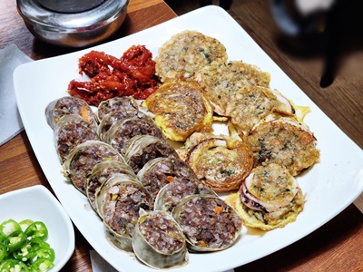 옛날식당모듬순대