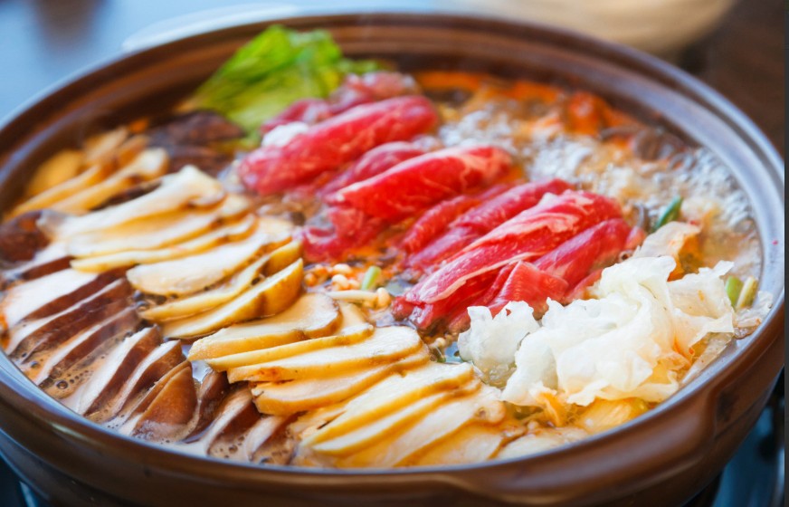 6시내고향 양양 버섯전골 K맛있을지도 맛집의 송이버섯전골