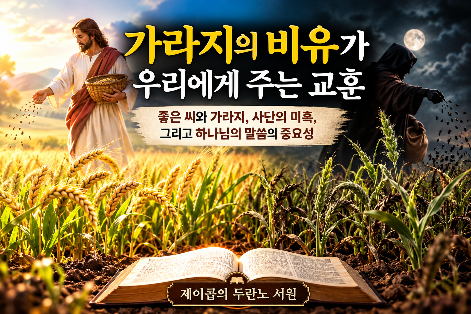 가라지의 비유와 가인의 길: 좋은 씨를 지키고 죄를 다스리는 신앙