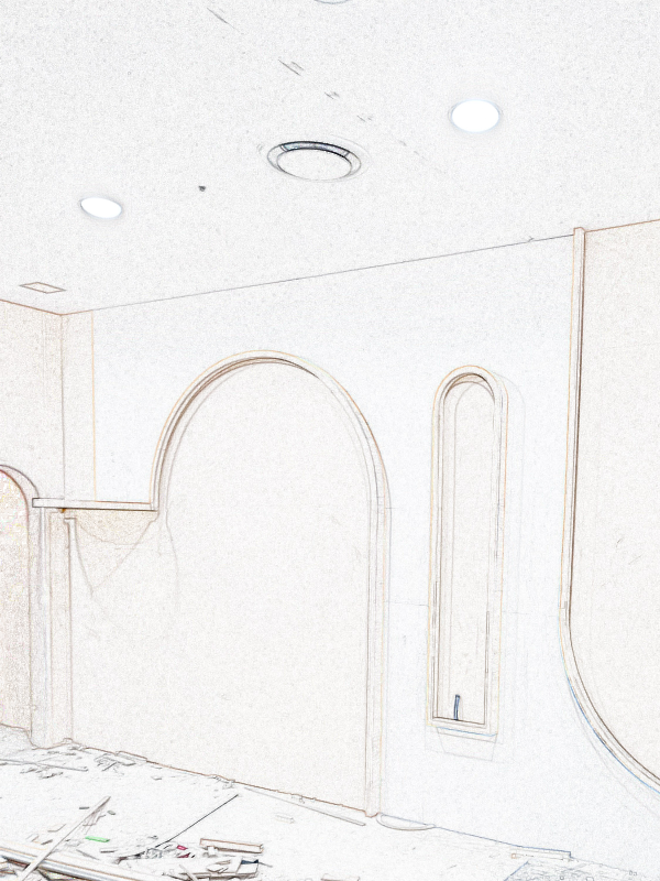 벽매입 라운드작업