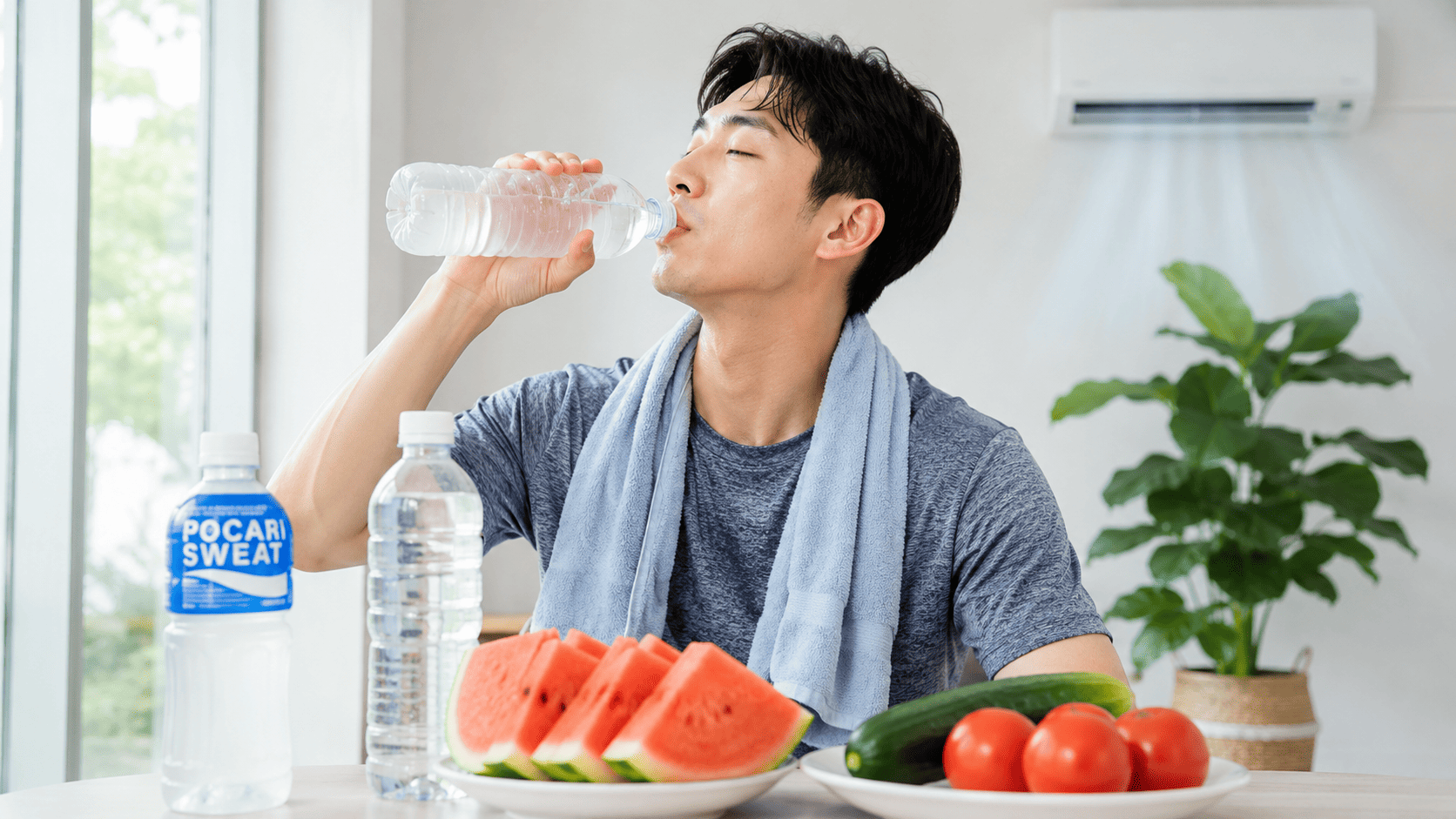 더위를 먹었을 때 올바른 수분보충과 회복 방법