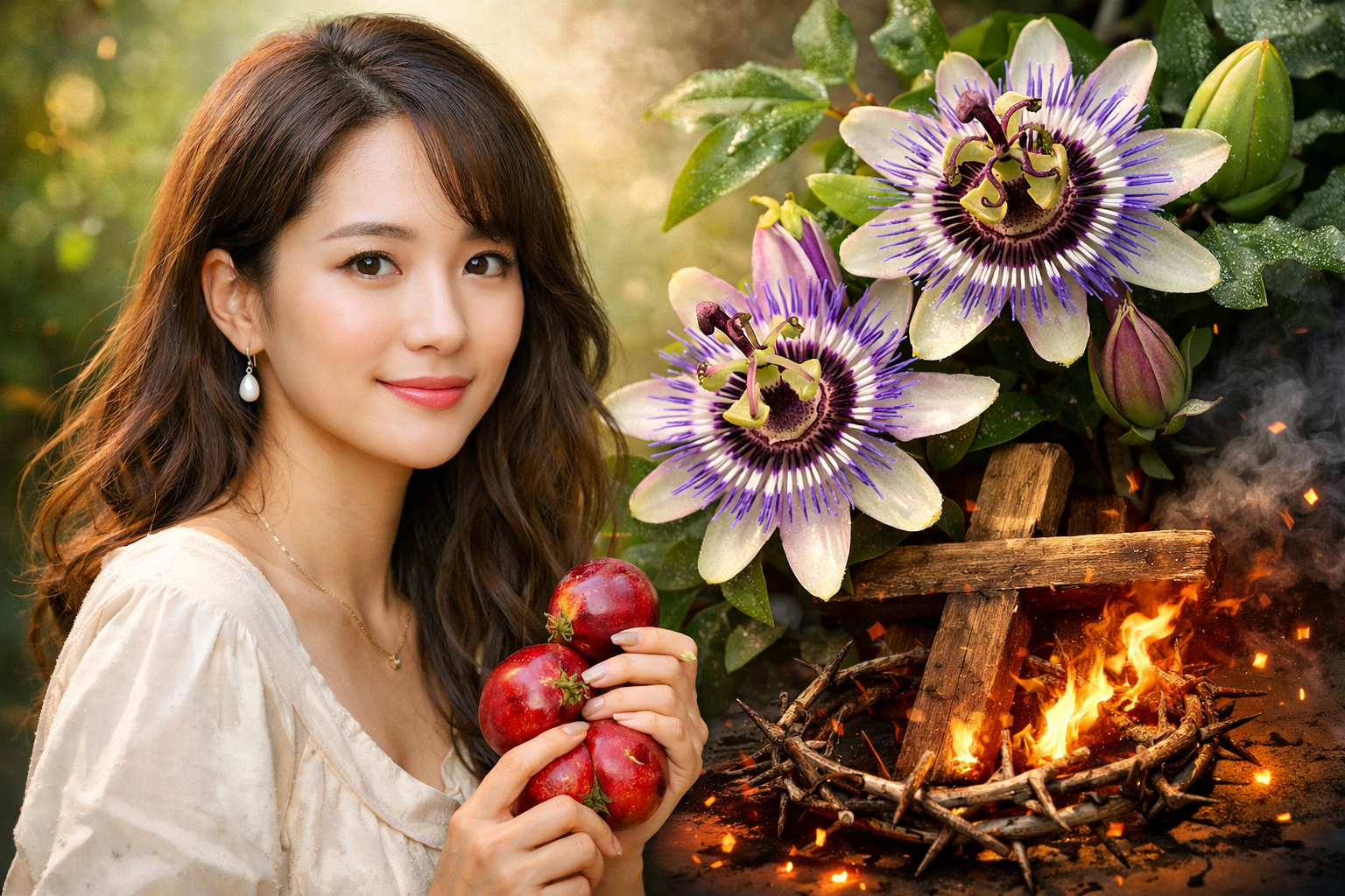 패션플라워 꽃말