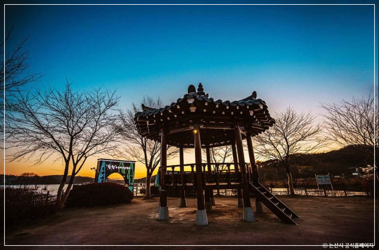 논산 가볼만한곳 베스트10 탑정호 출렁다리 & 수변생태공원