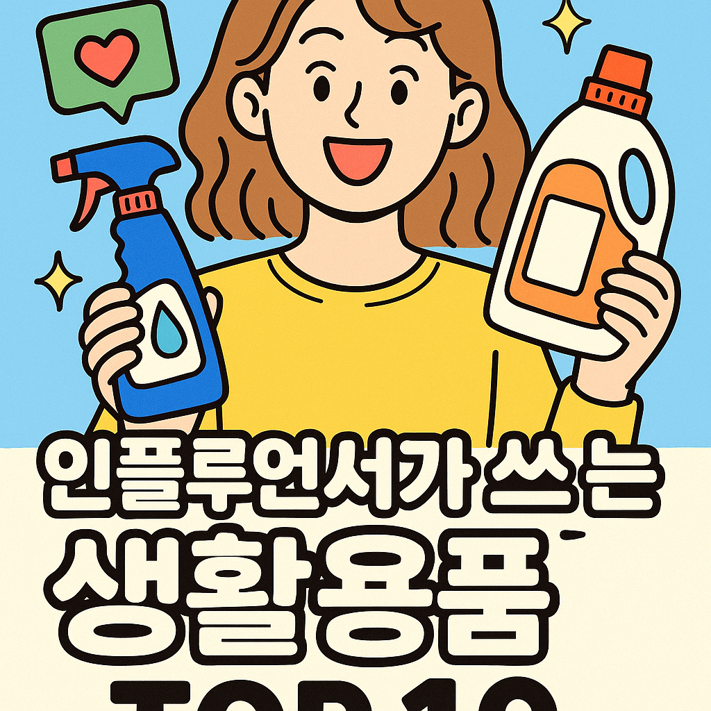 인플루언서가 쓰는 생활용품 TOP 10 ✨ 관련사진