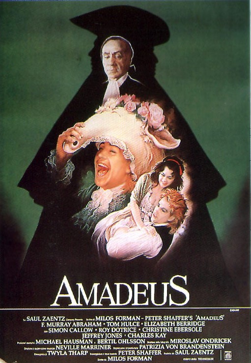 영화 아마데우스 포스터 사진