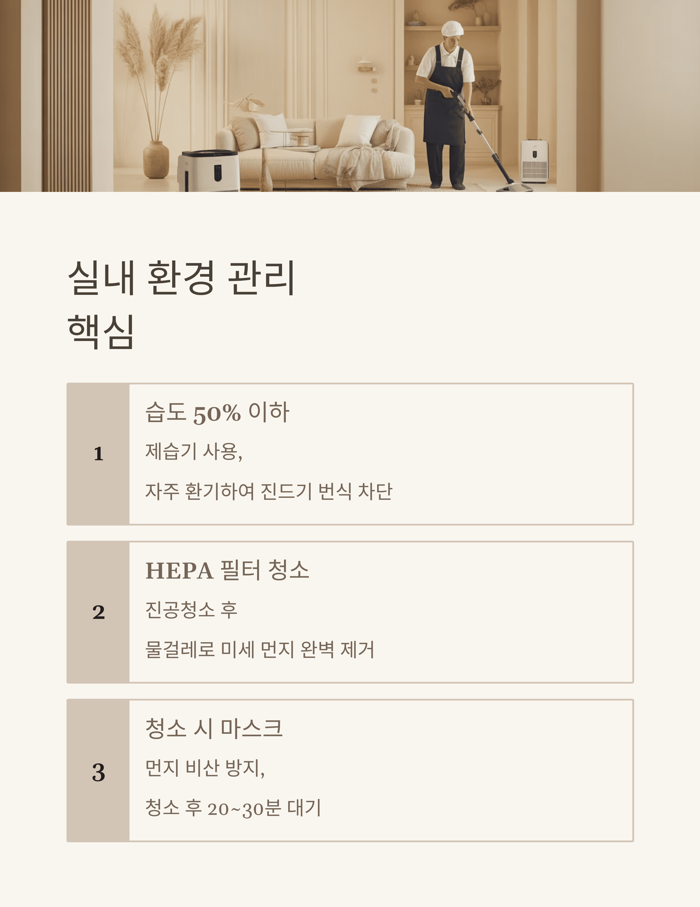 먼지 알레르기 비염! 증상 완화와 완벽 퇴치를 위한 필승 전략