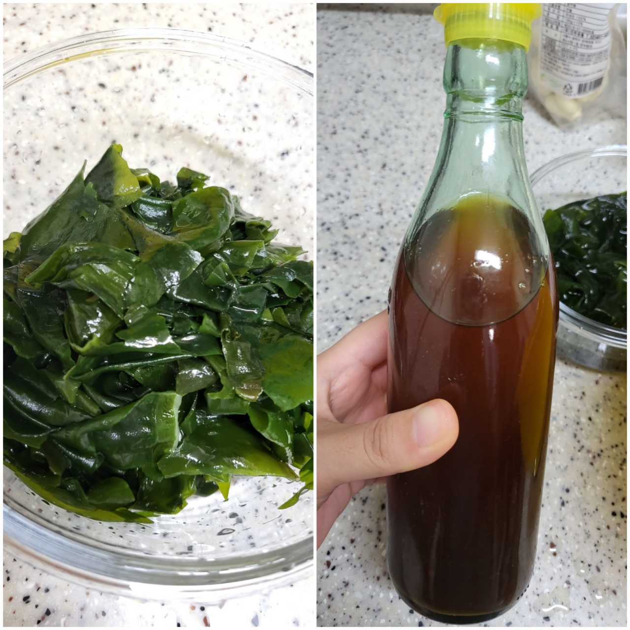 들기름미역국 만들기 재료