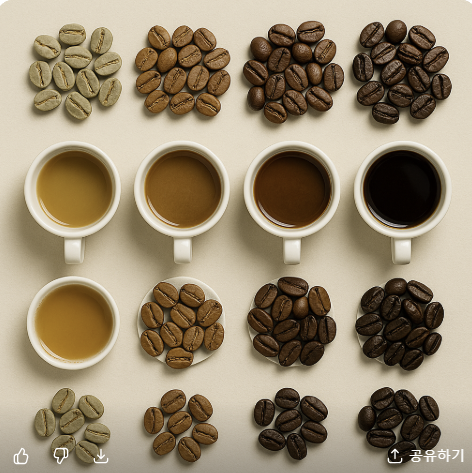 커피 맛이 다른 이유는? 원두 종류와 로스팅 단계별 맛 차이 총정리 관련 사진