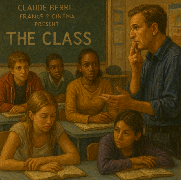 토론 중인 교사와 학생들