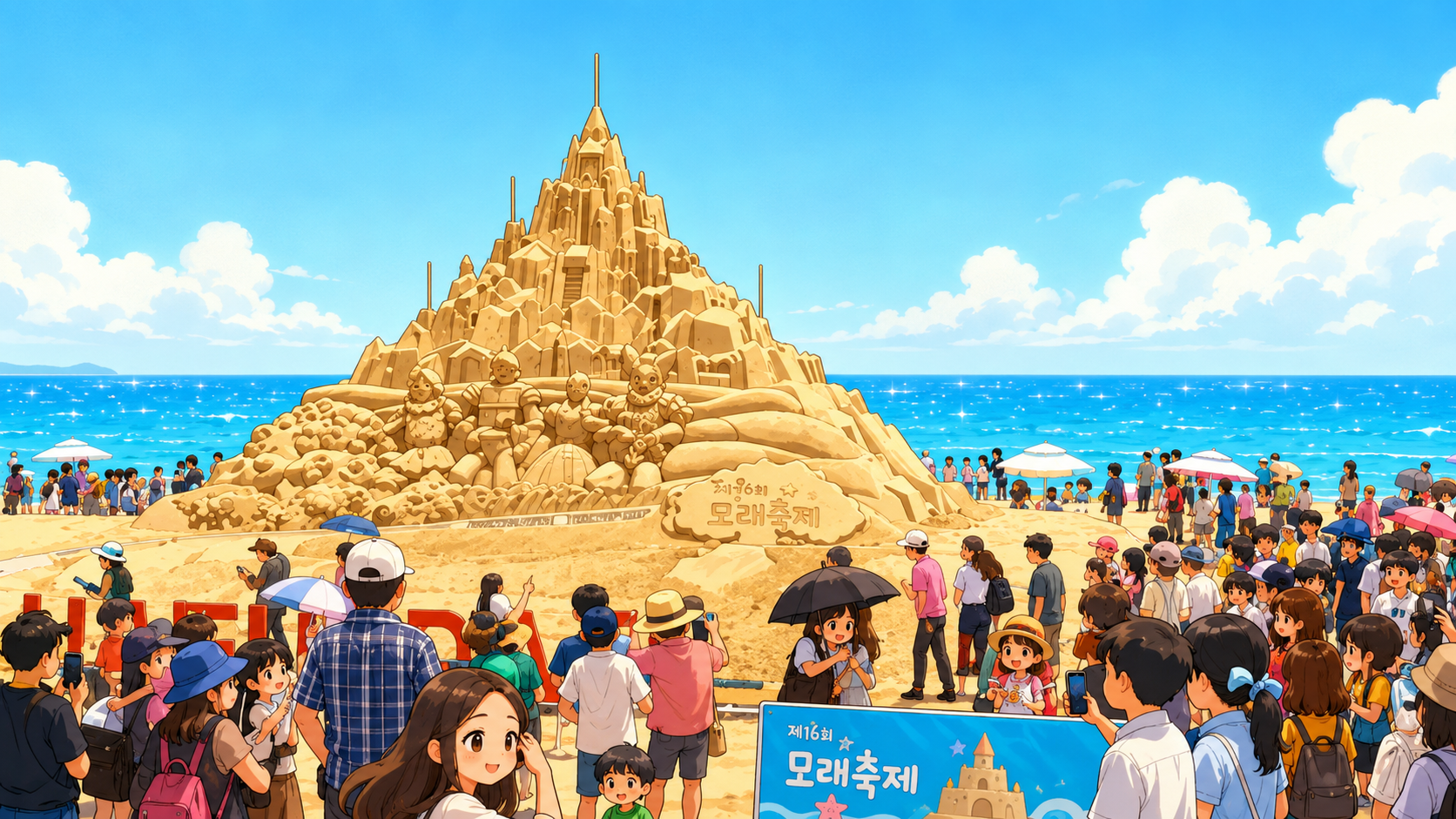 해운대 모래축제