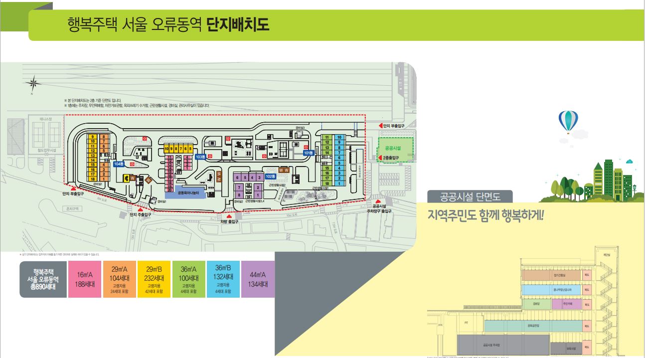 단지배치도