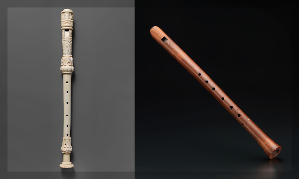 Recorder 알토리코더(왼쪽)와 테너리코더(오른쪽)