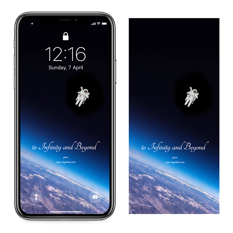 06 대기권 C - to Infinity and Beyond 아이폰우주배경화면