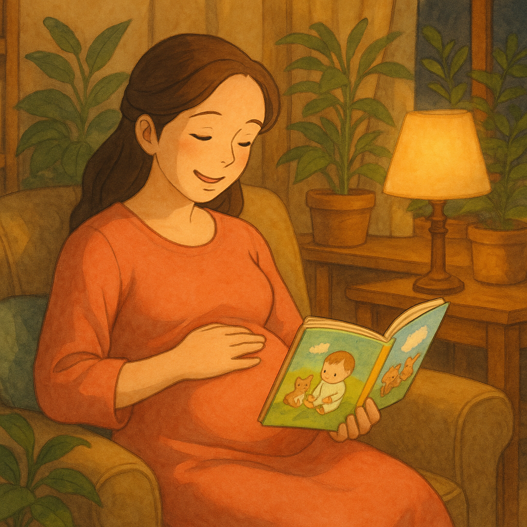 책 읽어주는 엄마의 이미지