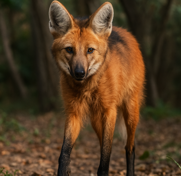 붉은 숲의 외로운 지배자, 마네드울프 (소개, 생태, 진화)