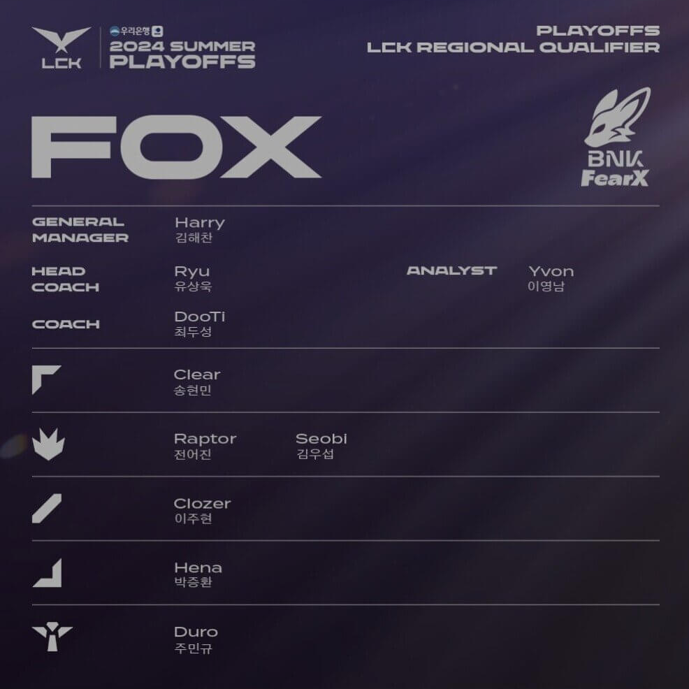 2024 롤드컵 선발전