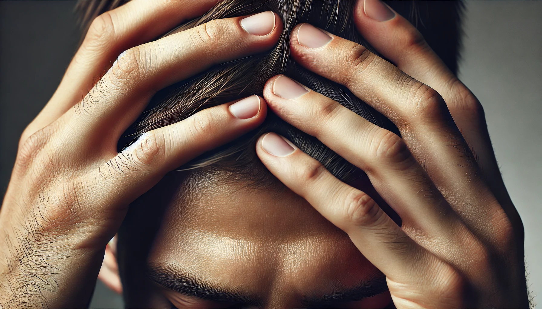 머리 중앙 아픈 이유 사진