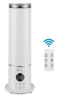 롯데알미늄 스텐 진동자 대용량 초음파 가습기 타워형 5.5L, LSW856