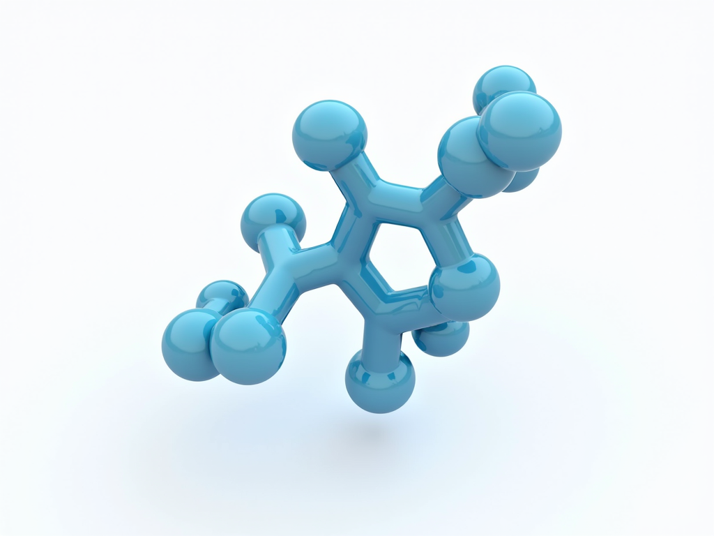 분자구조 이미지입니다.