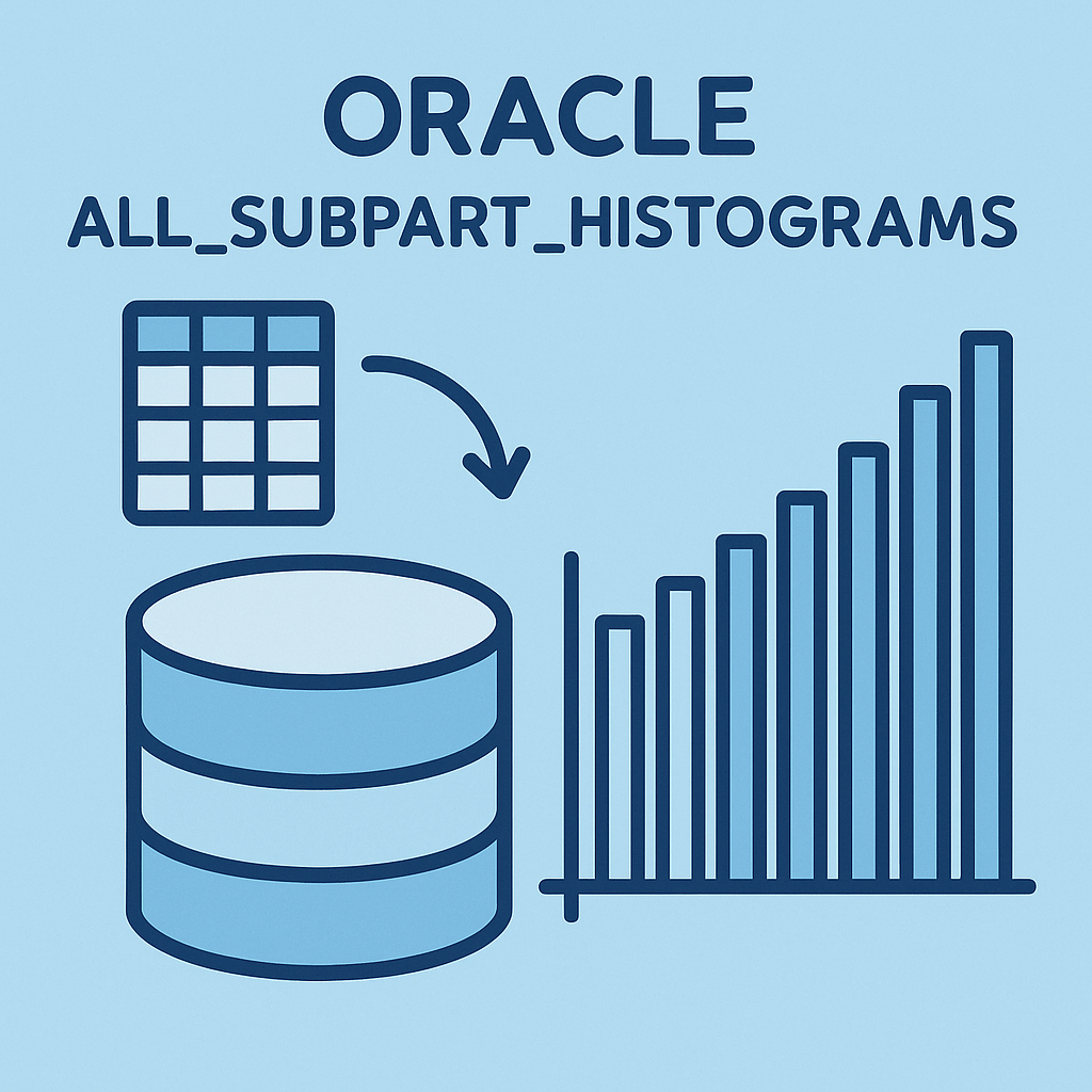 ALL_SUBPART_HISTOGRAMS 뷰 완벽 분석과 실무 활용 전략