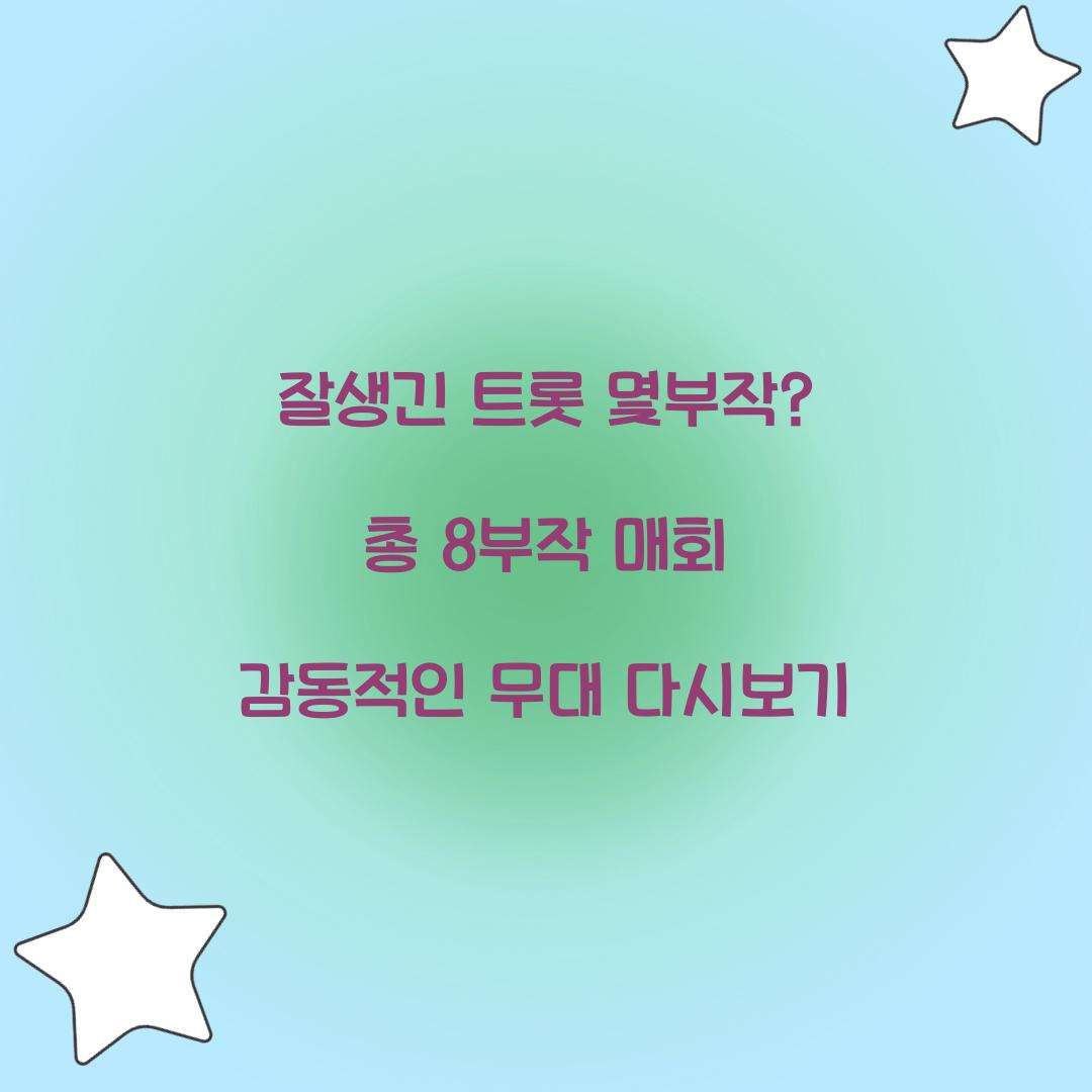 잘생긴 트롯 몇부작