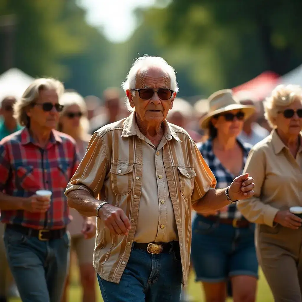 구강 건강 교육을 받는 어르신 모습