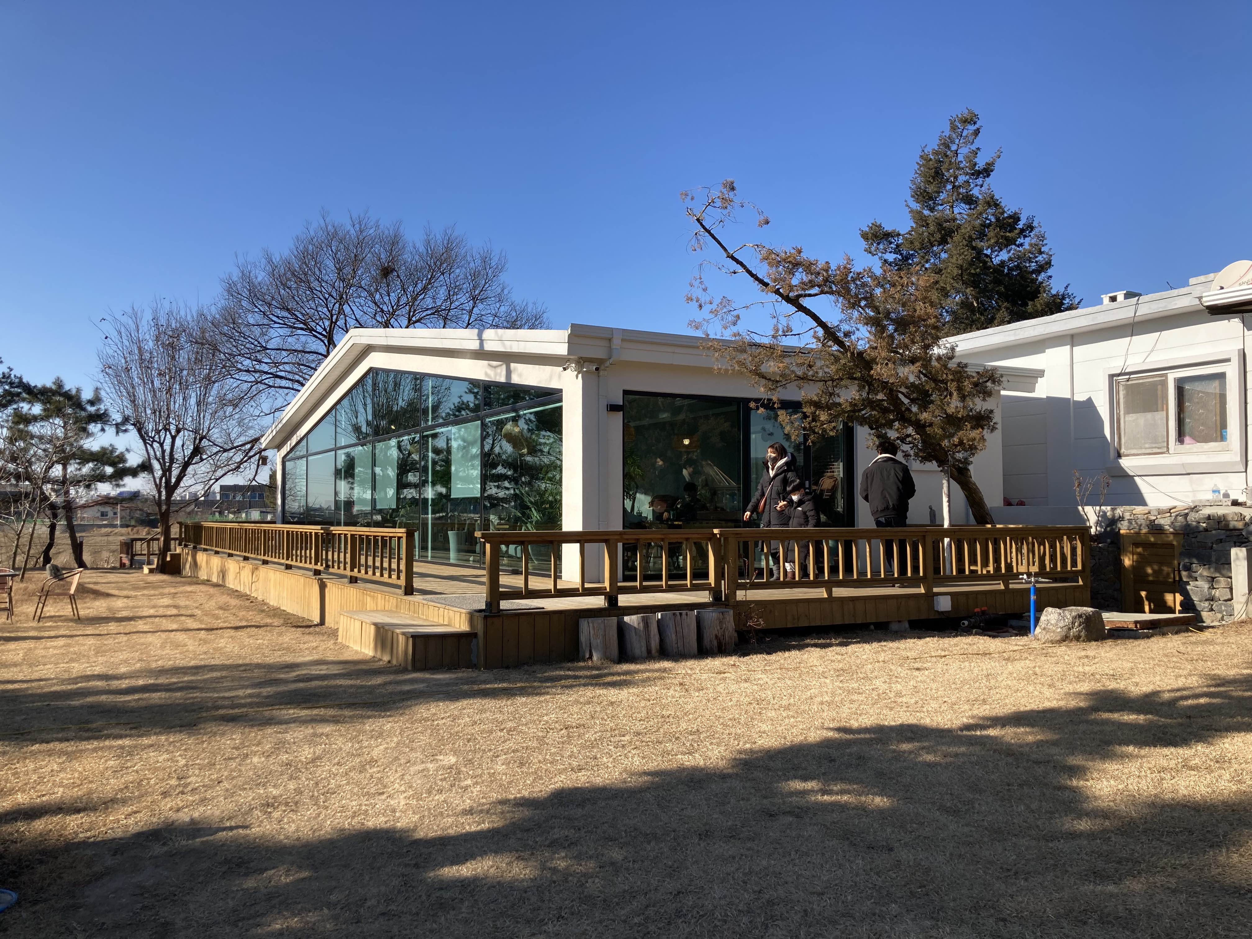 안성 따듯한 모닥불 카페 청류재 커피