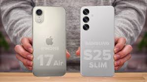 Galaxy S25 Slim과 iPhone 17 Air