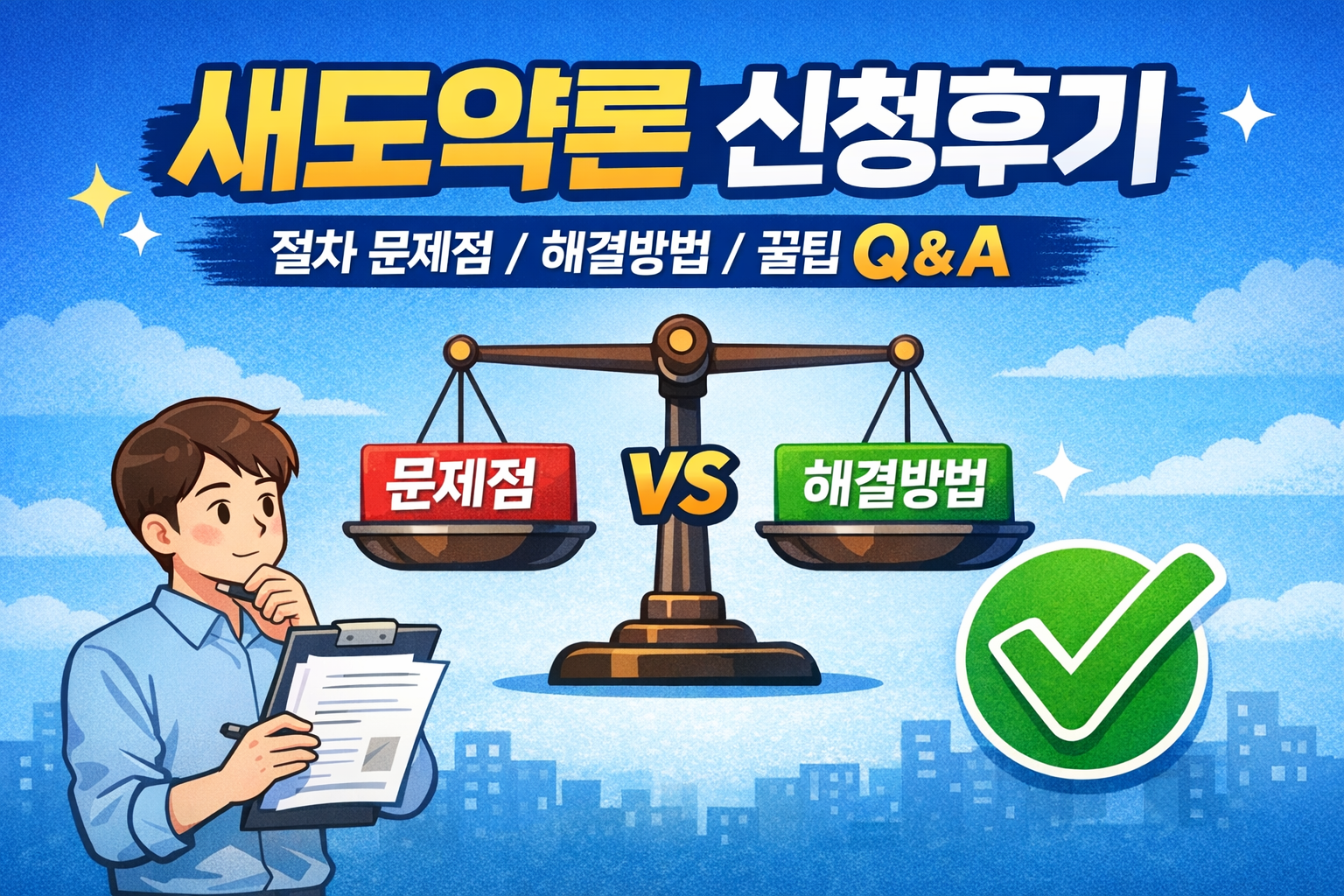 새도약론 신청후기