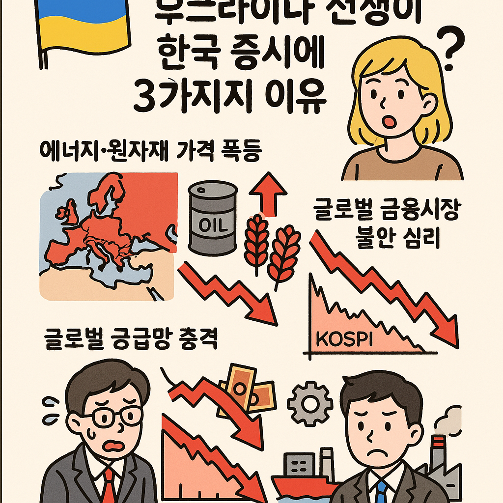 우크라이나 전쟁이 한국 증시에 영향