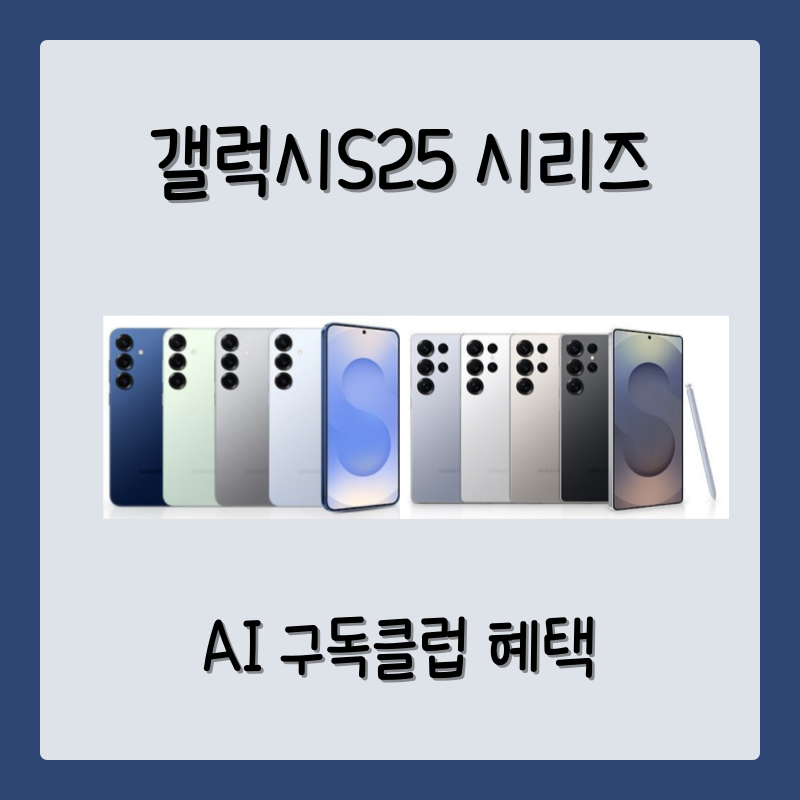 갤럭시S25AI구독