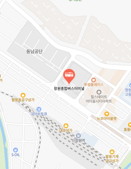 창원버스터미널 위치