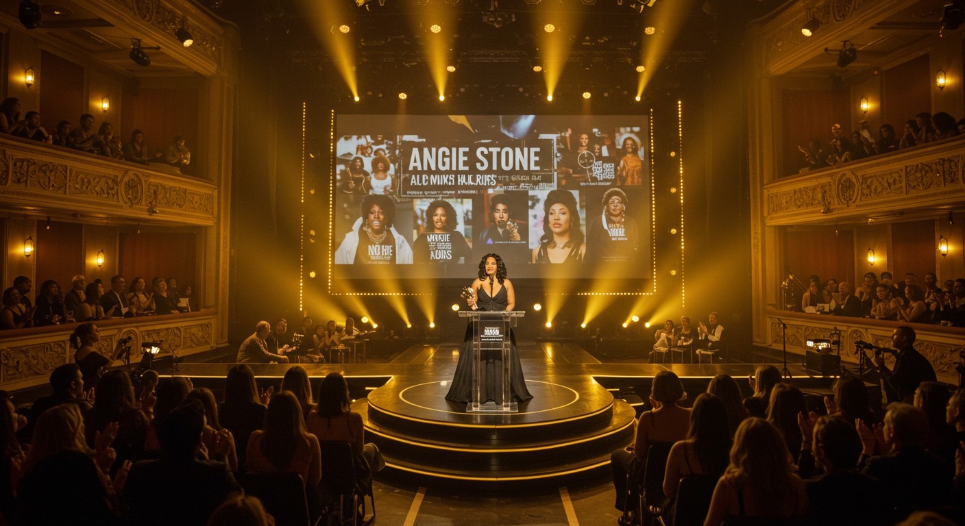 앤지 스톤, 그래미 어워즈 후보였던 그녀의 생애와 음악 이야기 ppt