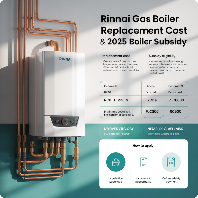 린나이 가스보일러 교체비용 이미지